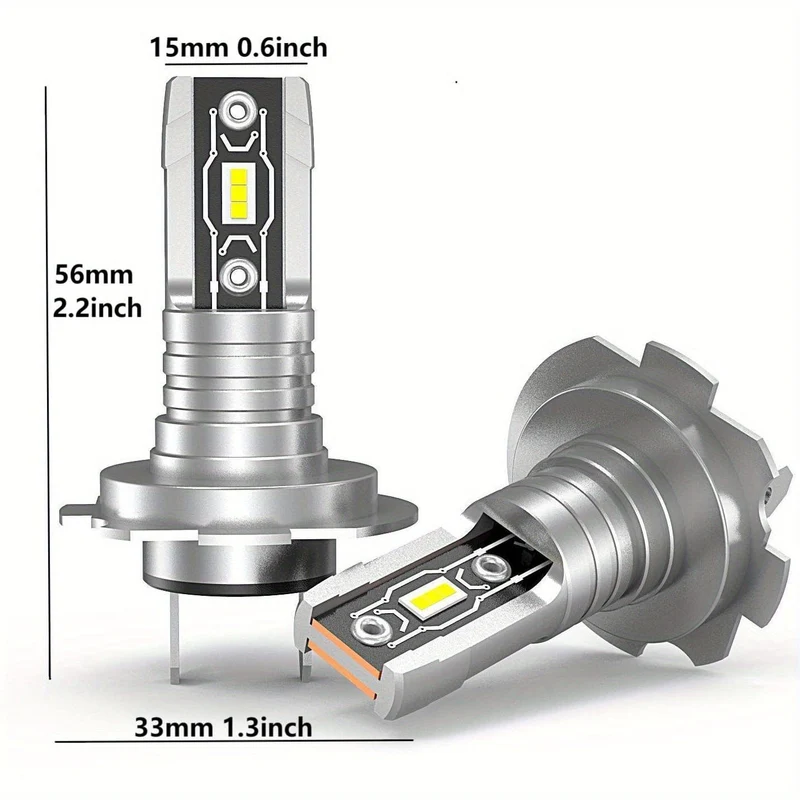 2 stücke H7 LED Scheinwerfer Lampen Lampen Canbus 5530 Chips Kopf Lampe 18000LM 60 W 6000 K Weiß Super helle LED Scheinwerfer Für Auto Lkw Motorrad