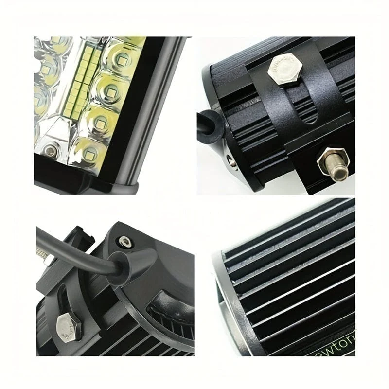 120 W 7 LED-Arbeitslichtleiste – Spot- und Flutlicht-Kombination für Geländefahrzeuge – SUV- und LKW-Offroad-Scheinwerfer