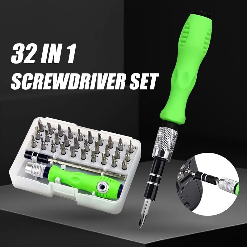 32-in-1-Präzisions-Schraubendreher-Set, Mini-Magnet-Bits-Set, Telefon, Laptop, mobiles Wartungswerkzeug