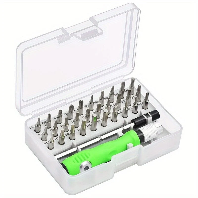 32-in-1-Präzisions-Schraubendreher-Set, Mini-Magnet-Bits-Set, Telefon, Laptop, mobiles Wartungswerkzeug