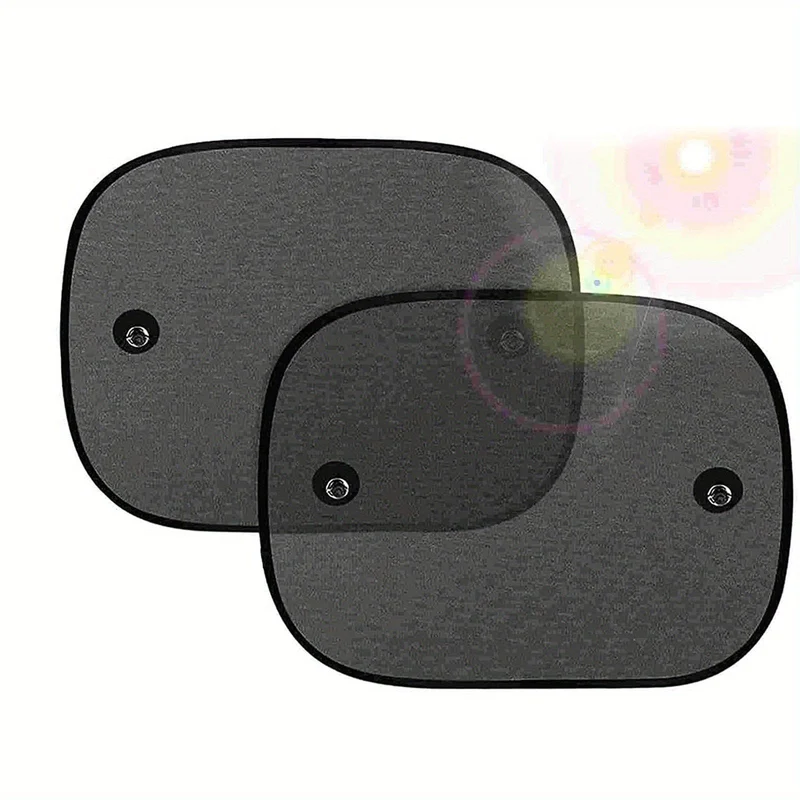 Auto-Sonnenblende, seitlicher Sonnenschutz, Wärmedämmung, Lichtabsorptionsvorhang, Sommervorhang für kleine Autofenster, seitliche Schaltplatte, Verdunkelungstuch
