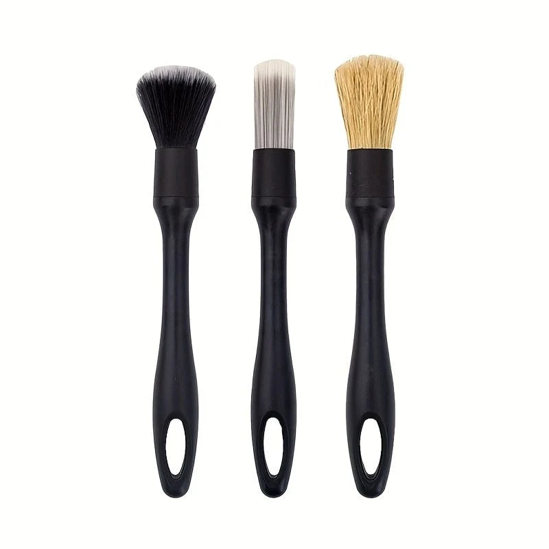 5-teiliges Auto-Detail-Pinsel-Set, Auto-Innen-Detail-Pinsel, ultraweiche Detail-Reinigungsbürste, Staubentfernungsbürsten, Werkzeug für den Innenraum