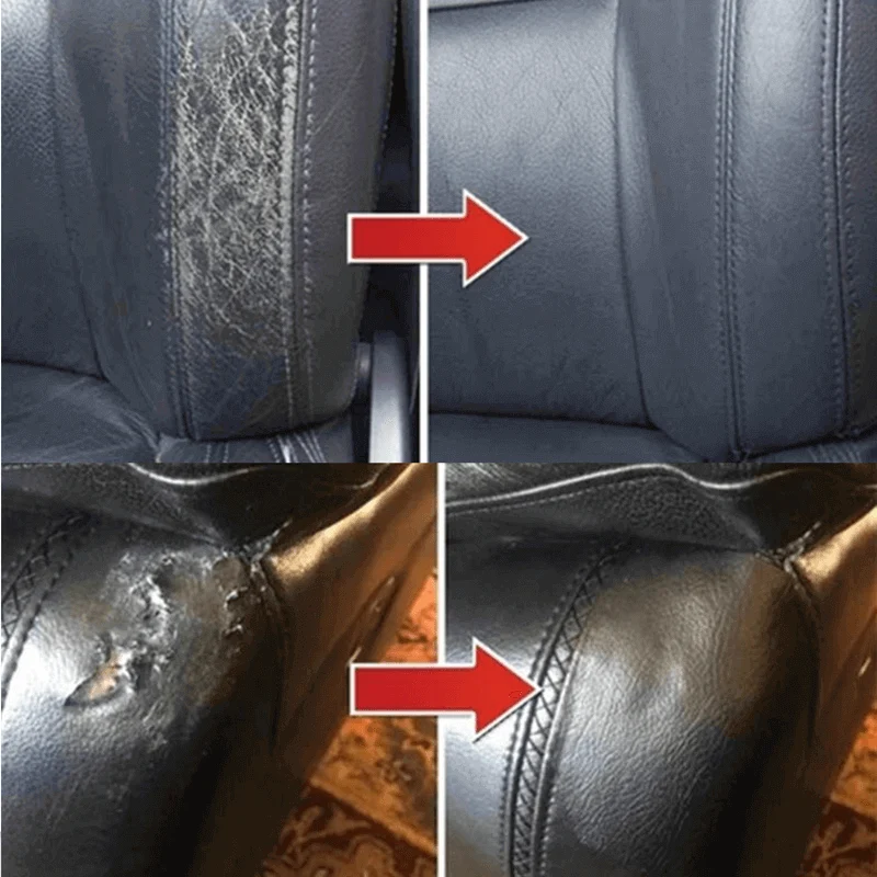 Restaurieren Sie Ihre Autositze und Ihr Lenkrad mit 20 ml Lederreparaturgel – Lederaufarbeitung zu Hause leicht gemacht!