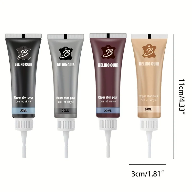 Restaurieren Sie Ihre Autositze und Ihr Lenkrad mit 20 ml Lederreparaturgel – Lederaufarbeitung zu Hause leicht gemacht!