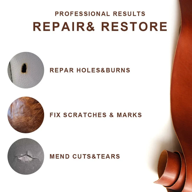 Restaurieren Sie Ihre Autositze und Ihr Lenkrad mit 20 ml Lederreparaturgel – Lederaufarbeitung zu Hause leicht gemacht!