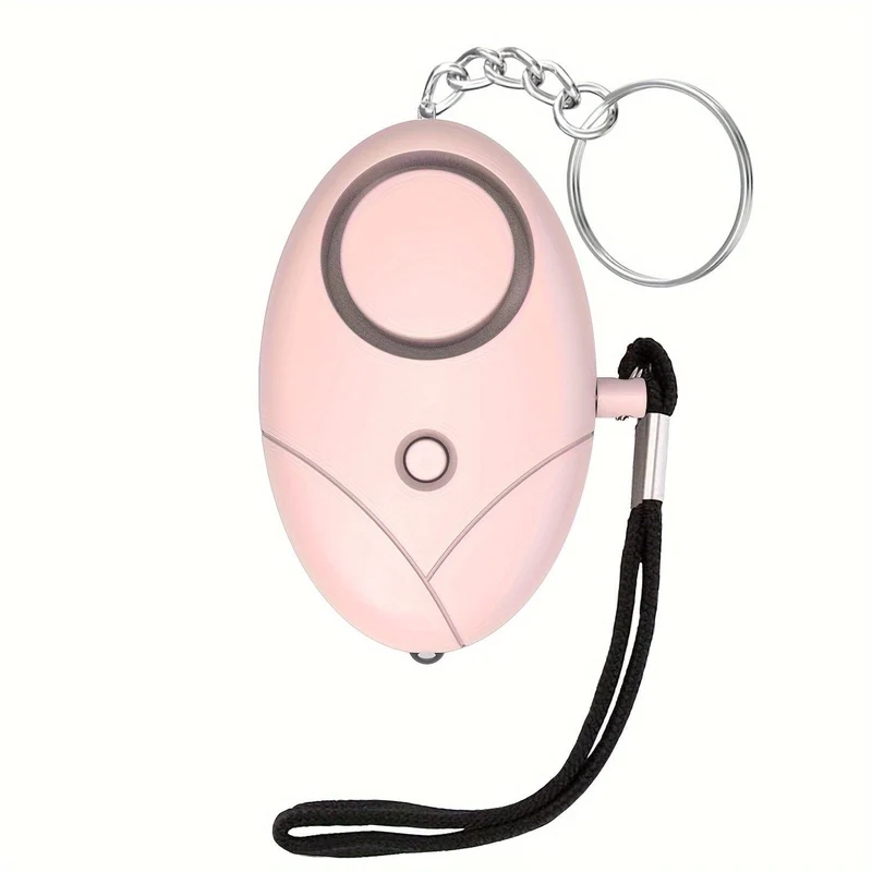 Sicherer persönlicher Alarm, 1 Packung, 130 dB, persönlicher Sicherheitsalarm, Schlüsselanhänger mit LED-Leuchten, Notfall-Sicherheitsalarm für Frauen, Männer, ältere Menschen