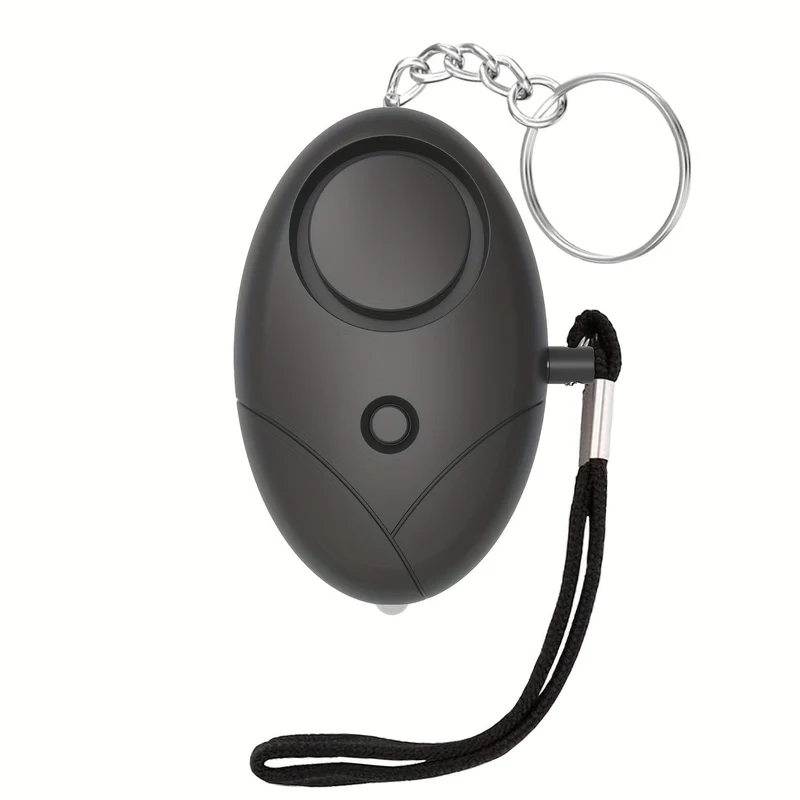 Sicherer persönlicher Alarm, 1 Packung, 130 dB, persönlicher Sicherheitsalarm, Schlüsselanhänger mit LED-Leuchten, Notfall-Sicherheitsalarm für Frauen, Männer, ältere Menschen