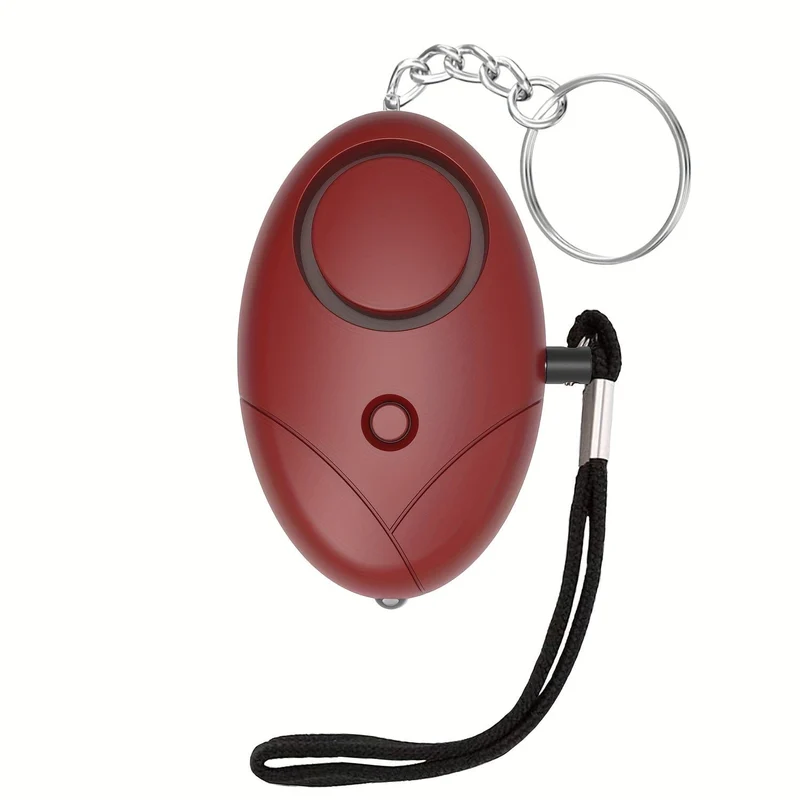 Sicherer persönlicher Alarm, 1 Packung, 130 dB, persönlicher Sicherheitsalarm, Schlüsselanhänger mit LED-Leuchten, Notfall-Sicherheitsalarm für Frauen, Männer, ältere Menschen