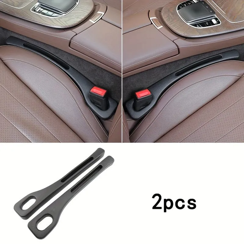 Autositz-Lückenfüller, Platzierungspolster, Lückenfüller mit Aufbewahrung, multifunktionaler Sitzlückenfüller, Anti-Fall