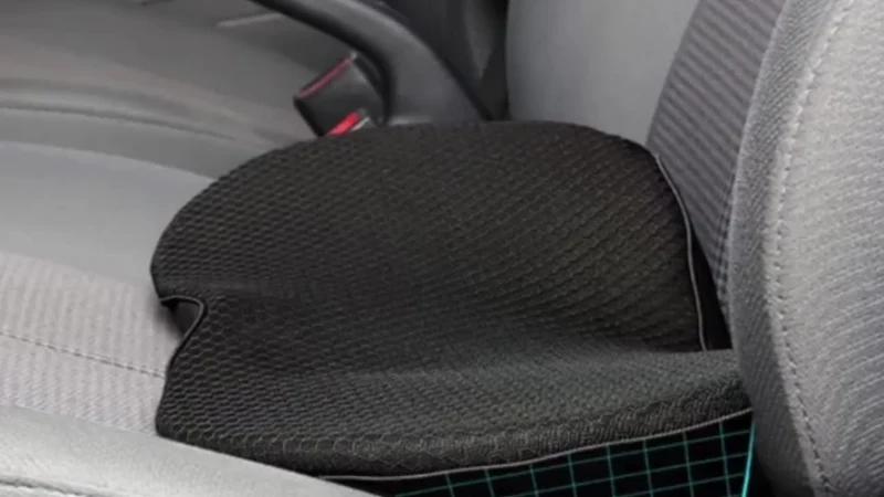 1 Stück Memory Foam-Autositzpolster, lindert Müdigkeit, Autositzkissen zum Fahren – Roadtrip-Essentials für Fahrer