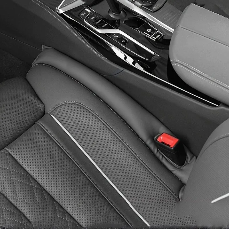 2 Stück PU-Füllstreifen für Autositzlücken, Seitennaht-Stöpselstreifen, auslaufsicherer Füllstreifen, Autositzlücke, Anti-Drop-Innenausstattung für die Autodekoration