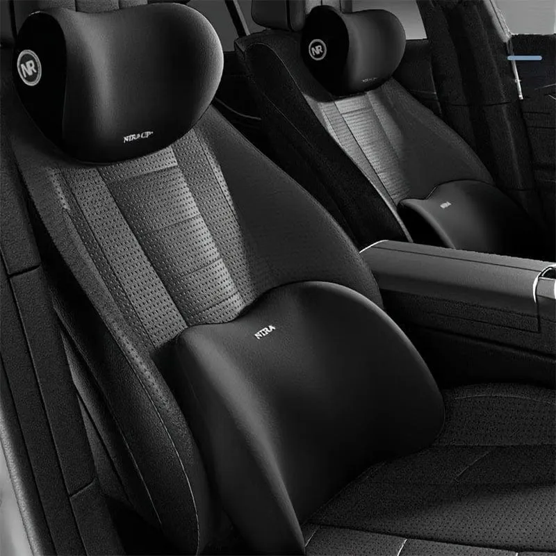 Lordosenstütze für die Kopfstütze im Auto, Rückenlehne des Fahrersitzes, Taillenstütze beim Fahren, Nackenkissen für das Auto, Lendenkissen