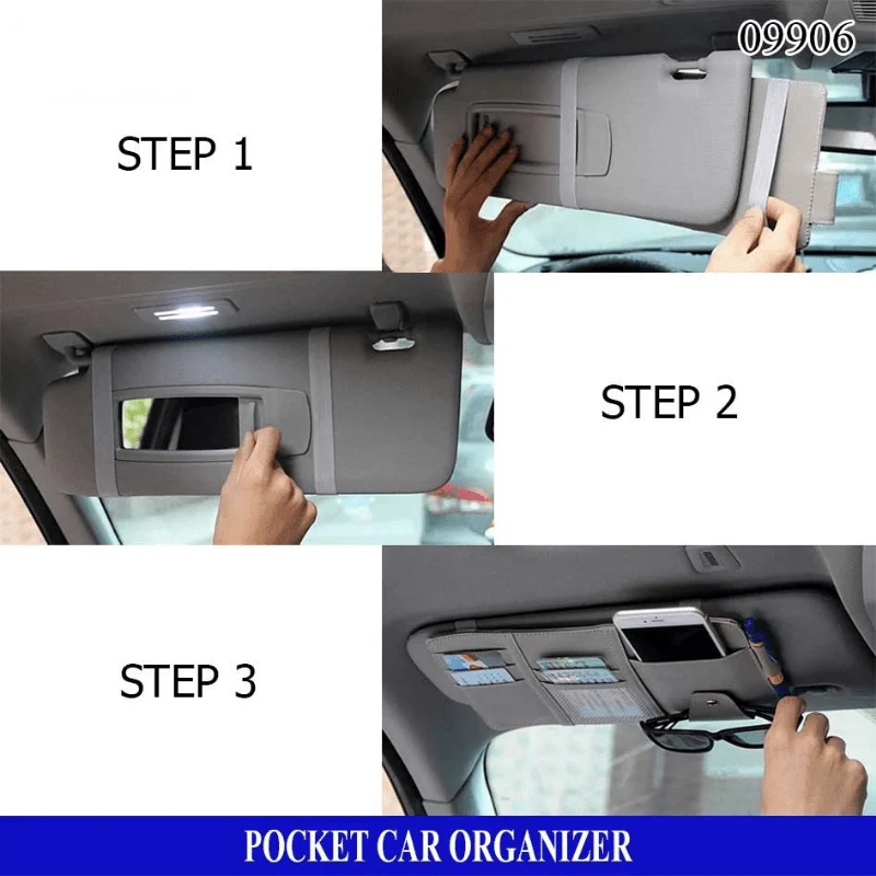 1 stück Auto Sonnenblende Karten Organizer Halter Visitenkartenhalter Auto Tasche Organizer CD DVD Organizer Aufbewahrungsbox Sonnenbrillen Clip Verstauen Autozubehör