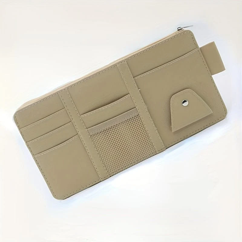 1 stück Auto Sonnenblende Karten Organizer Halter Visitenkartenhalter Auto Tasche Organizer CD DVD Organizer Aufbewahrungsbox Sonnenbrillen Clip Verstauen Autozubehör