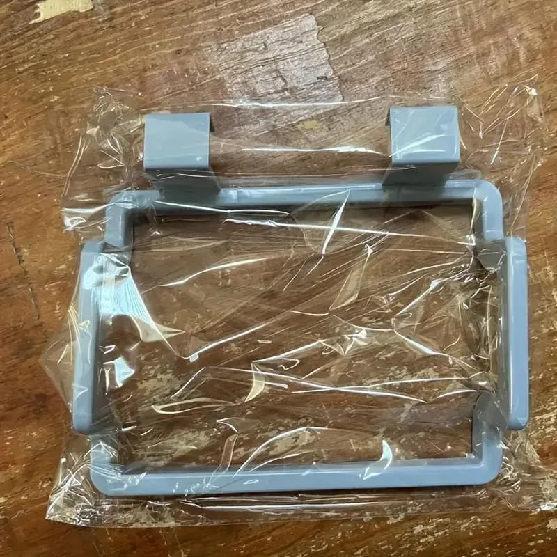 1 x Müllbehälter zum Aufhängen über dem Schrank: wiederverwendbarer Plastiktütenhalter für Auto, Küche, Speisekammer, Garage und Badezimmer