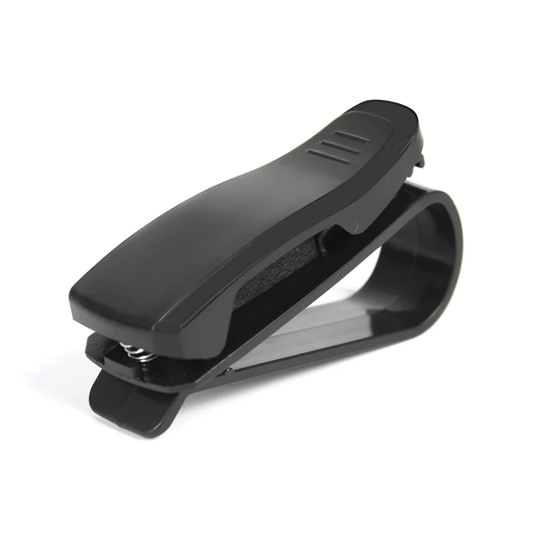 1pc Auto Brillenhalter Auto Tickethalter ID Halter Auto Innenausstattung Auto S-förmigen Brillenhalter