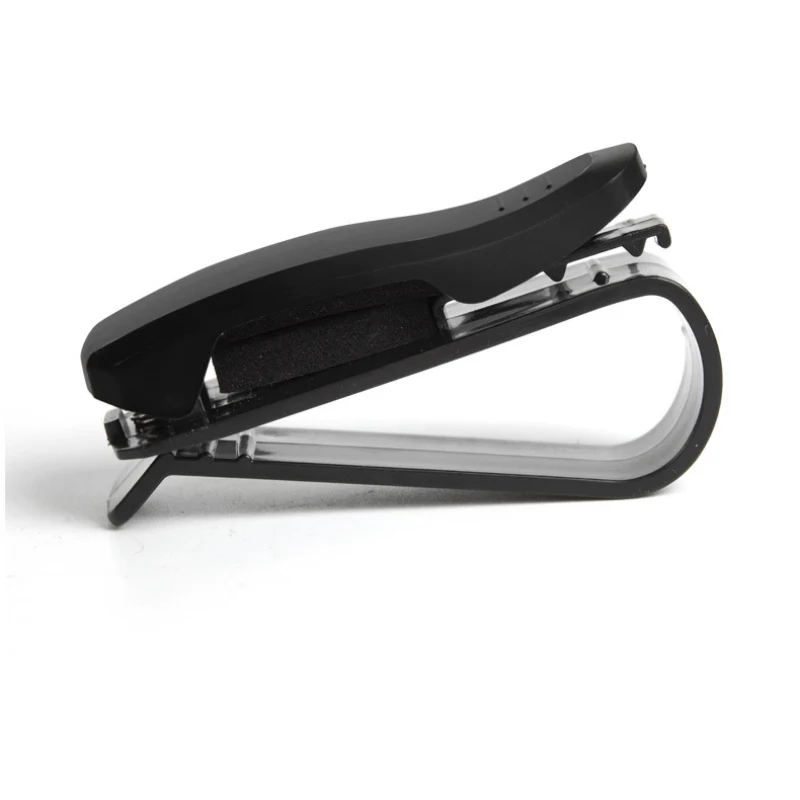 1pc Auto Brillenhalter Auto Tickethalter ID Halter Auto Innenausstattung Auto S-förmigen Brillenhalter