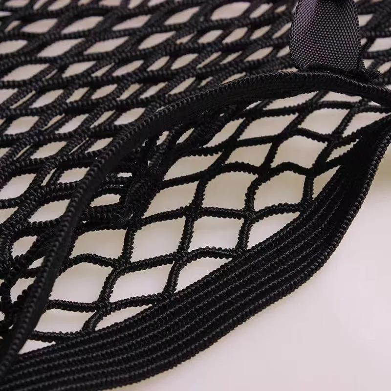 Kofferraum-Doppelschicht-Netztasche zur Aufbewahrung von Netztaschen
