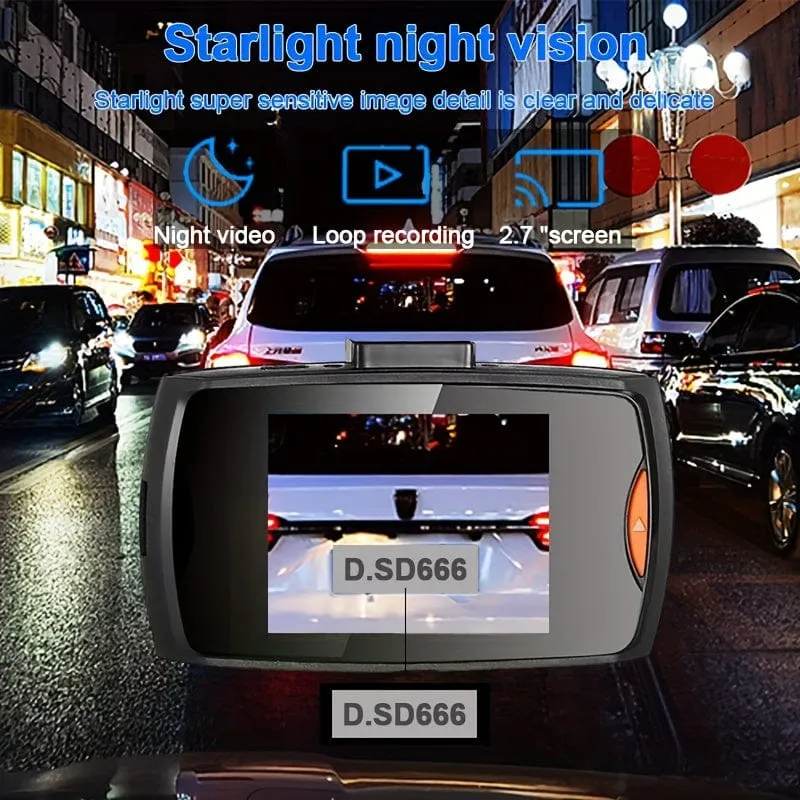 Vollständiger Auto-DVR-Recorder mit 140°-Weitwinkelansicht – Halten Sie jeden Moment während der Fahrt fest!