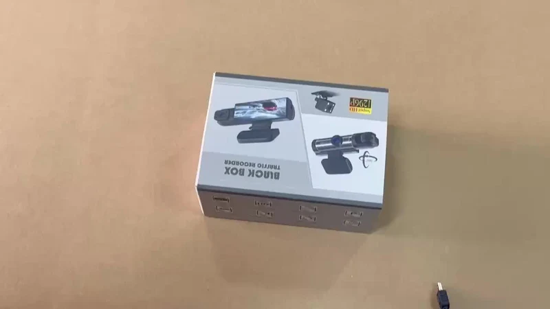 Kostenlose 64-GB-Karte, Dashcam für Autos, 1080P-Dualkamera, vorne und innen, 8.03 cm großer IPS-Bildschirm, High-Definition-Nachtsicht-Loop-Aufnahme, Weitwinkel