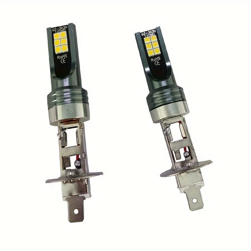 2 Stück H8 H11 Auto-LED-Nebelscheinwerfer, 6000 K, weiße Nebelscheinwerfer, H4/H7/H1/9005/HB3/9006/HB4