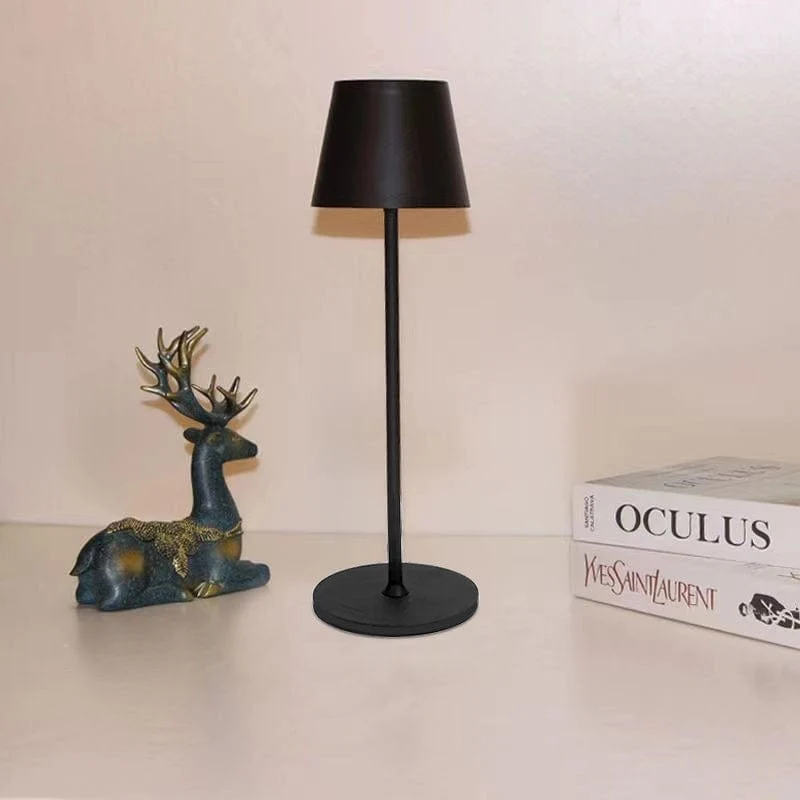 LED-Schreibtischlampe für Bar, Restaurant, Ambiente, kabellose Tischlampen, Arbeitszimmer, Büro, Licht, wasserdichte Touch-Lampe mit USB-Aufladung