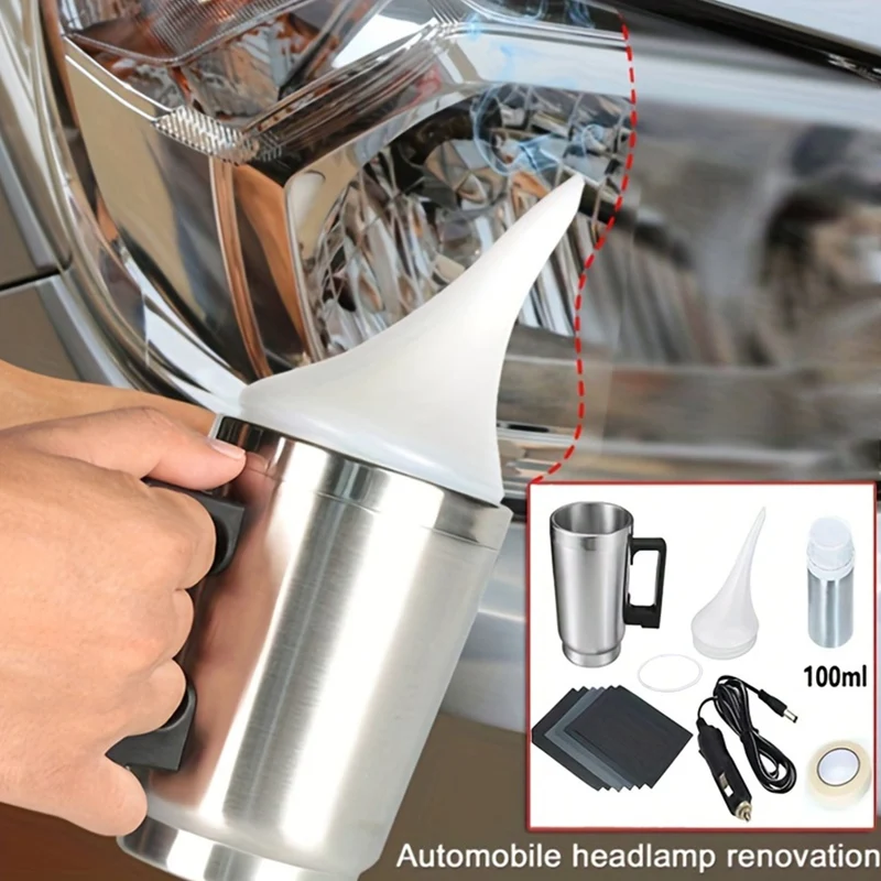 Auto-Scheinwerfer-Restaurierungs-Polier-Sets, Scheinwerfer-Reparatur-Sets, Auto-Lichtpolierer, Reinigungspaste, Autolackpflege, Renoviermittel