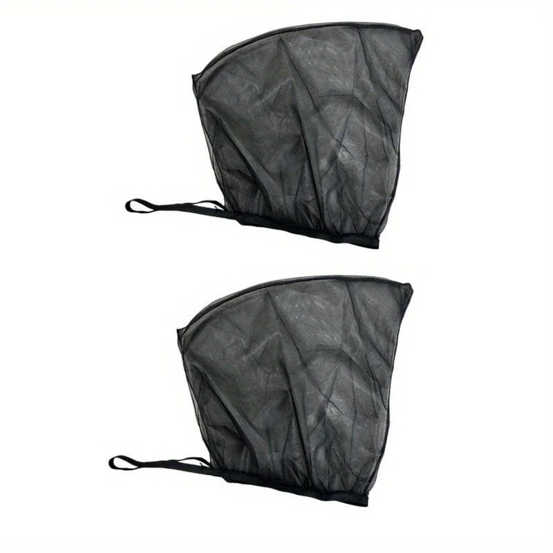 2 Stück/4 Stück Sonnenschutz Belüftung Autofenster Moskitonetze Auto-Bildschirme Moskitonetz Sonnenschutzrollos Sonnenschirme/Stoff UV-Wärmeschutz Kühlkühlung