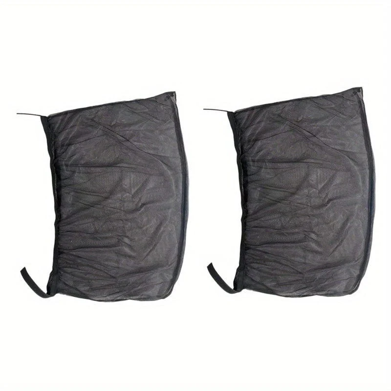 2 Stück/4 Stück Sonnenschutz Belüftung Autofenster Moskitonetze Auto-Bildschirme Moskitonetz Sonnenschutzrollos Sonnenschirme/Stoff UV-Wärmeschutz Kühlkühlung