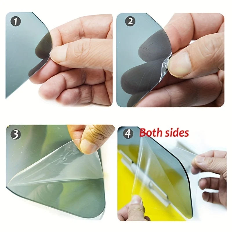 Sonnenblende fürs Auto, universelle, entspiegelte, polarisierte Sonnenblende fürs Auto, ausziehbare Sonnenblende, verhindert Lichteinfall, Schneeblindheit und UV-Strahlung