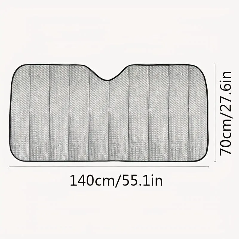Auto-Sonnenschutz, Sommer, Autofenster, Sonnenschutz, Wärmedämmung, Artefakt, Auto-Frontscheibe, Sonnenrad, Schatten-Pad, Aluminiumfolie, Sonnenschutz, Sonnenvorhang
