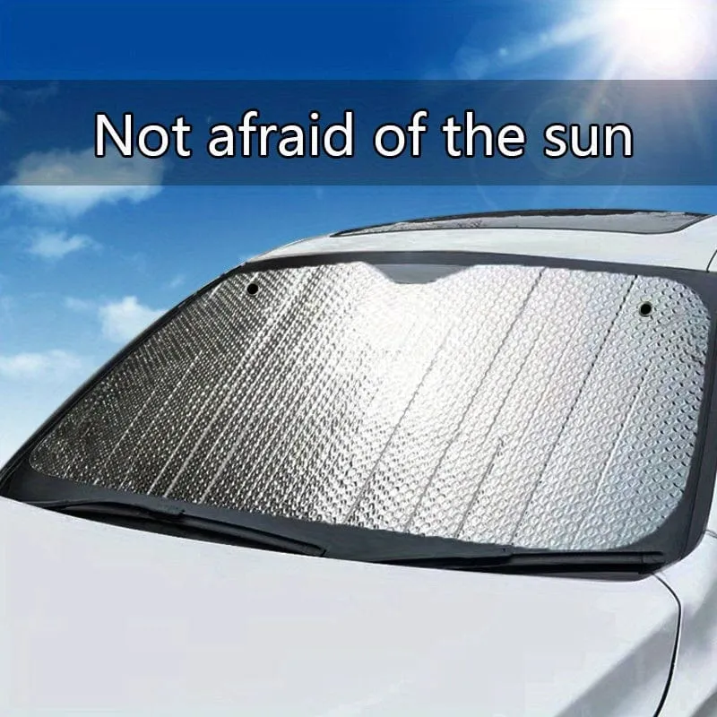 Auto-Sonnenschutz, Sommer, Autofenster, Sonnenschutz, Wärmedämmung, Artefakt, Auto-Frontscheibe, Sonnenrad, Schatten-Pad, Aluminiumfolie, Sonnenschutz, Sonnenvorhang