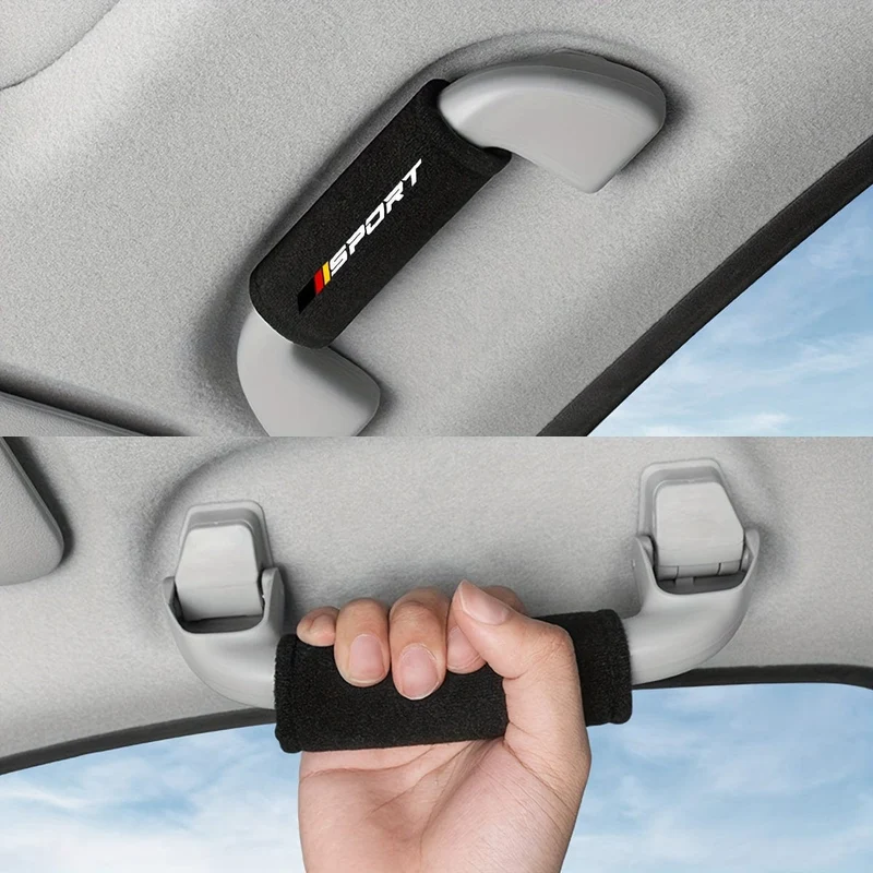 1 stück Flusen Auto Dach Türgriff Schutz Auto Armlehne Abdeckung Für Audi Für BMW Für Mercedes Benz Für VW Für Toyota