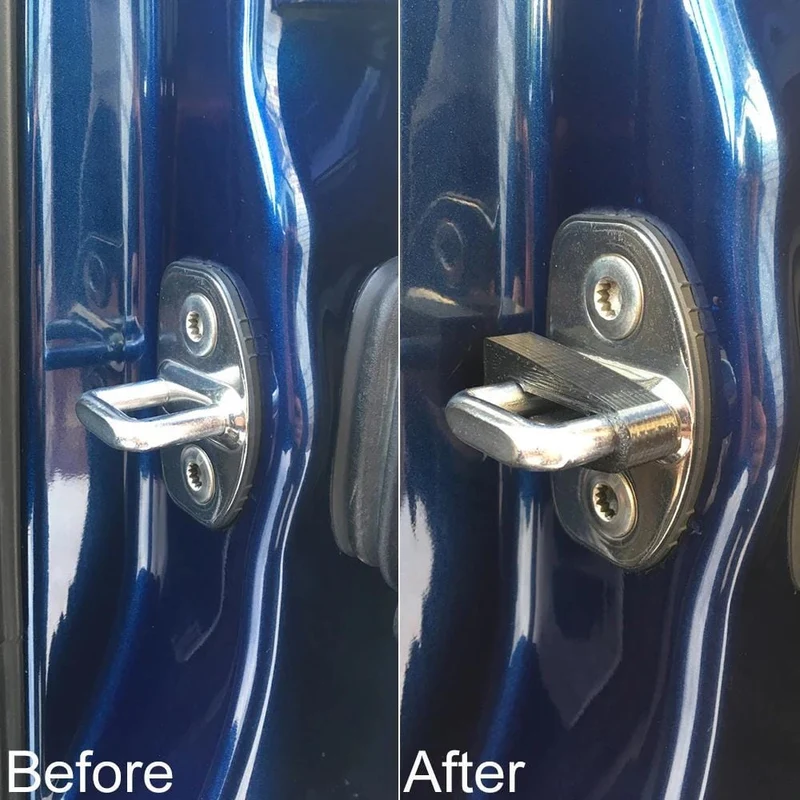 4 stücke Stoßdämpfer Gummi Für VW Für Audi Für Skoda Für Sitz Auto Türschloss Puffer Dämpfung Dichtung Pad Deadener ruhig Ersatz Zubehör