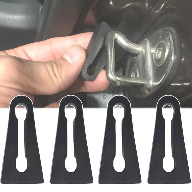 4 stücke Stoßdämpfer Gummi Für VW Für Audi Für Skoda Für Sitz Auto Türschloss Puffer Dämpfung Dichtung Pad Deadener ruhig Ersatz Zubehör