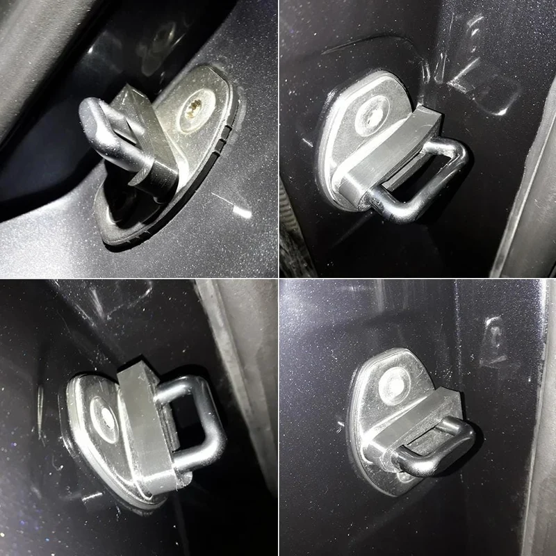 4 stücke Stoßdämpfer Gummi Für VW Für Audi Für Skoda Für Sitz Auto Türschloss Puffer Dämpfung Dichtung Pad Deadener ruhig Ersatz Zubehör