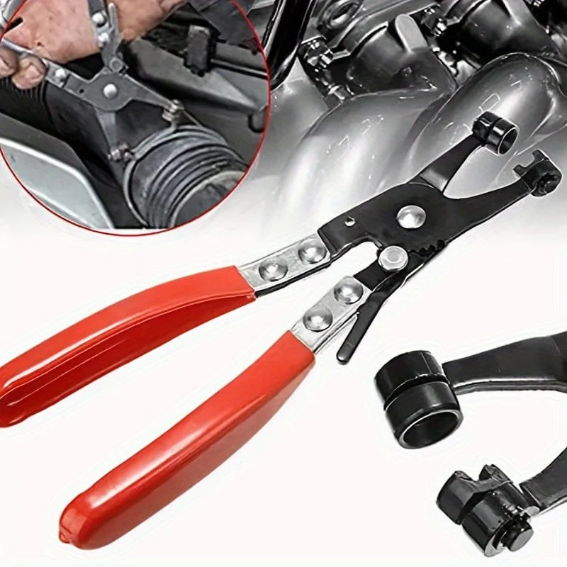 1 stück Automotive Rohrzange Gerade Kehle Rohrbündelklemme Kann Kehle Typ Schlauchzange Auto Reparatur Werkzeug Biegen