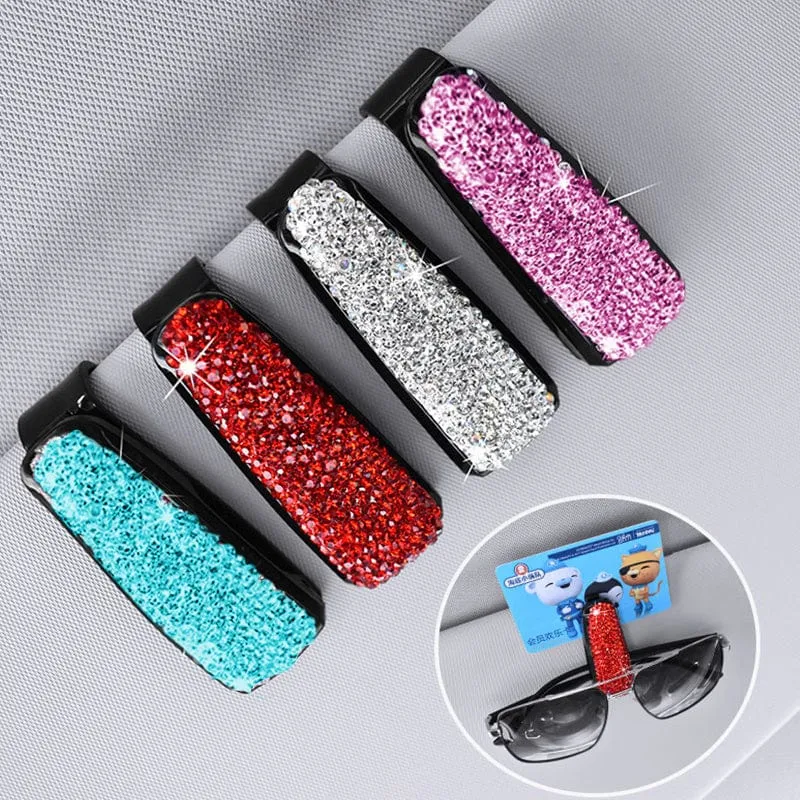 1pc Auto Brille Clip Auto Sonnenblende Brille Sonnenbrille Halterung Clips Auto Brillen Clip Karte Rechnung Ticket Organizer Clips