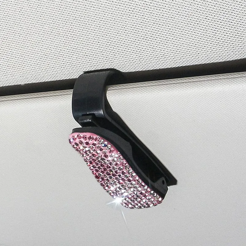 1pc Auto Brille Clip Auto Sonnenblende Brille Sonnenbrille Halterung Clips Auto Brillen Clip Karte Rechnung Ticket Organizer Clips