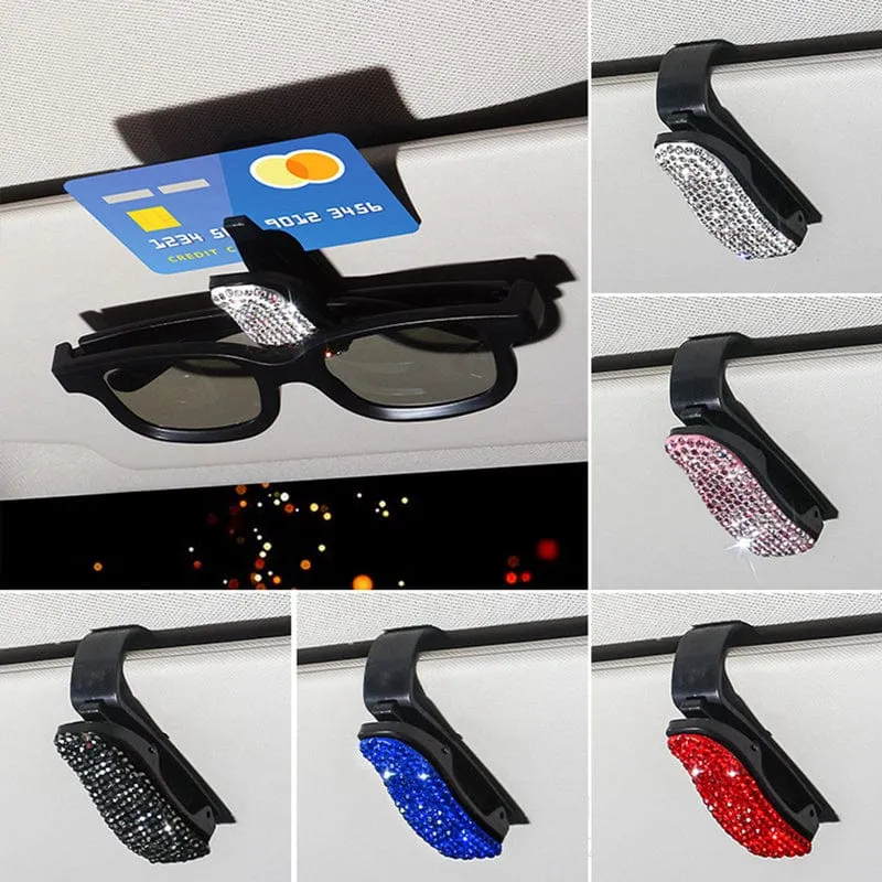 1pc Auto Brille Clip Auto Sonnenblende Brille Sonnenbrille Halterung Clips Auto Brillen Clip Karte Rechnung Ticket Organizer Clips