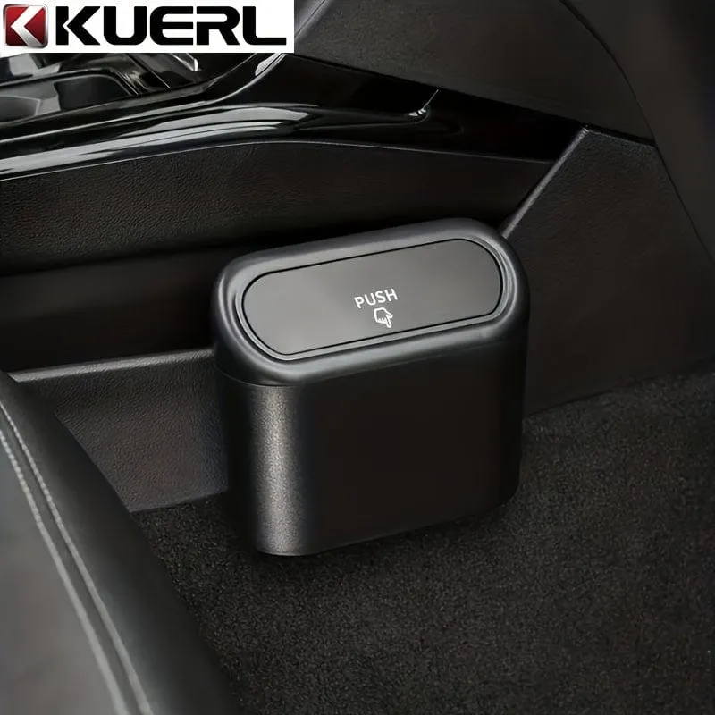 1 Stück am Auto montierter Mülleimer, Mini-Mülleimer fürs Auto, Aufbewahrungsbox fürs Auto, Auto-Organizer, wichtiges Autozubehör