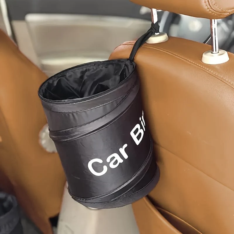 Halten Sie Ihr Auto mit diesem zusammenklappbaren Auto-Mülleimer sauber und ordentlich!