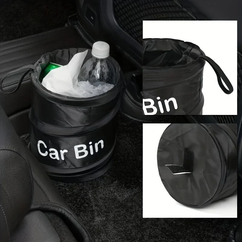 Halten Sie Ihr Auto mit diesem zusammenklappbaren Auto-Mülleimer sauber und ordentlich!