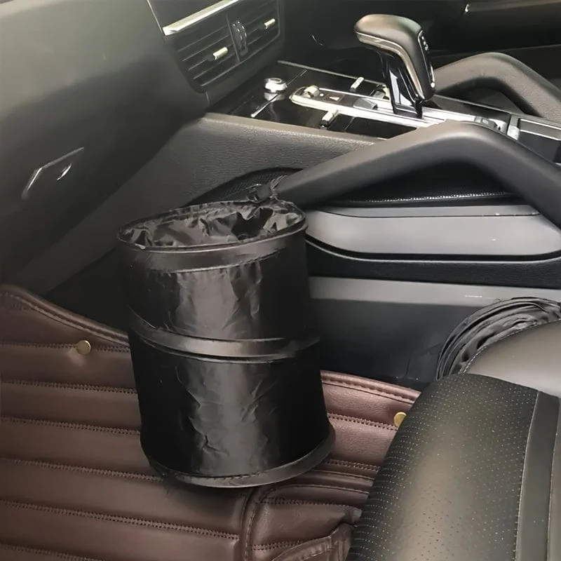 Halten Sie Ihr Auto mit diesem zusammenklappbaren Auto-Mülleimer sauber und ordentlich!