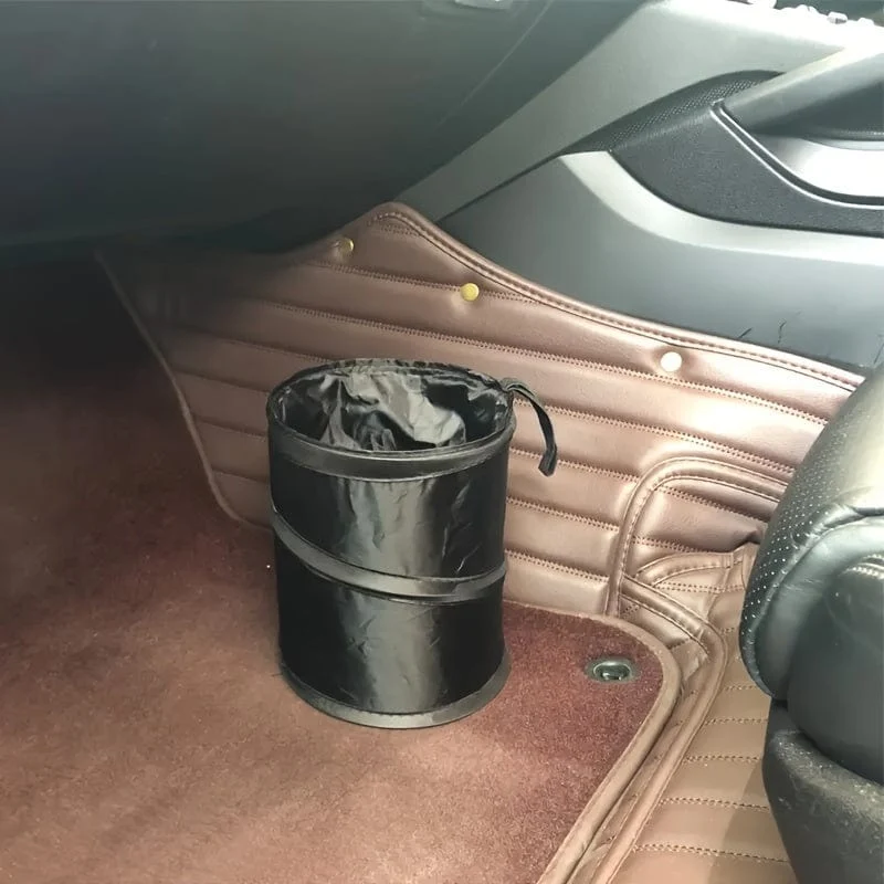 Halten Sie Ihr Auto mit diesem zusammenklappbaren Auto-Mülleimer sauber und ordentlich!