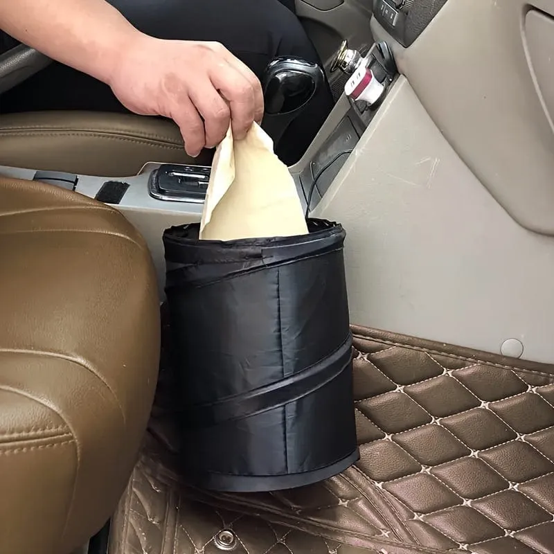 Halten Sie Ihr Auto mit diesem zusammenklappbaren Auto-Mülleimer sauber und ordentlich!