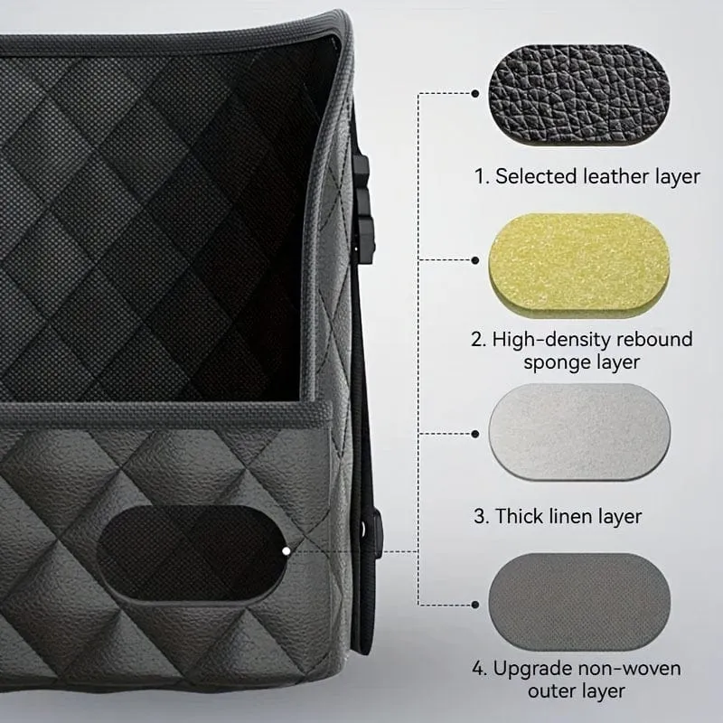 Geldbörse, Handtasche, Aufbewahrung von Autozubehör zwischen den Autositzen, Auto-Organizer, Netztasche mit zusätzlicher Gesäßtasche, Organizer-Box für die Autositzlehne, Autozubehör