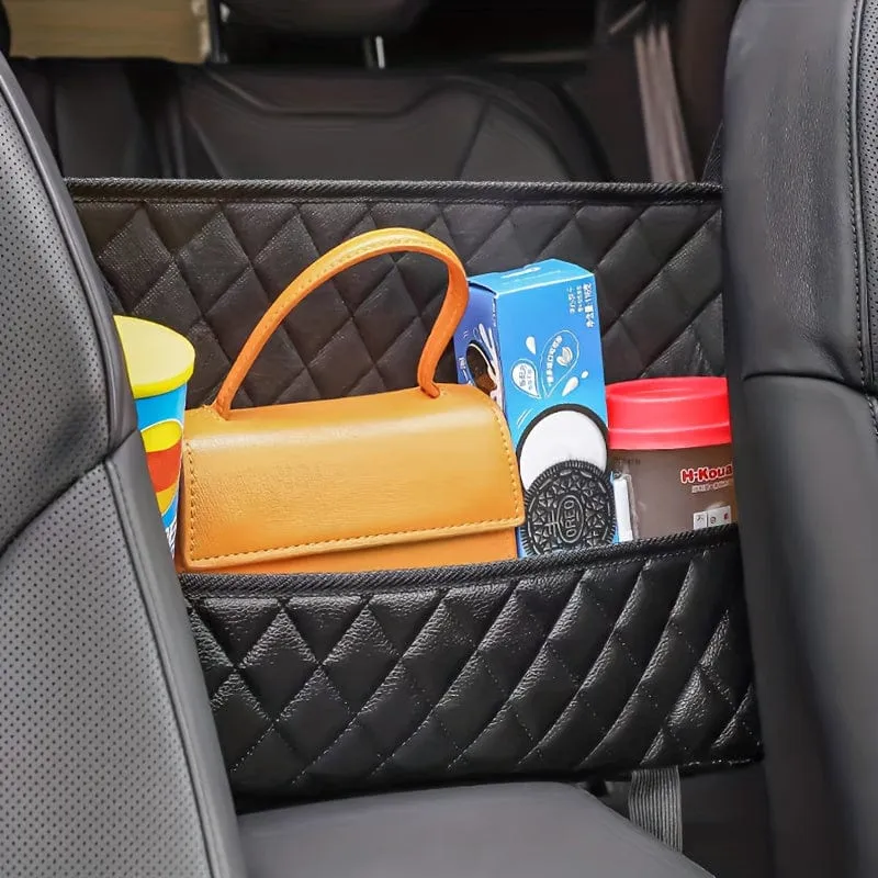 Geldbörse, Handtasche, Aufbewahrung von Autozubehör zwischen den Autositzen, Auto-Organizer, Netztasche mit zusätzlicher Gesäßtasche, Organizer-Box für die Autositzlehne, Autozubehör