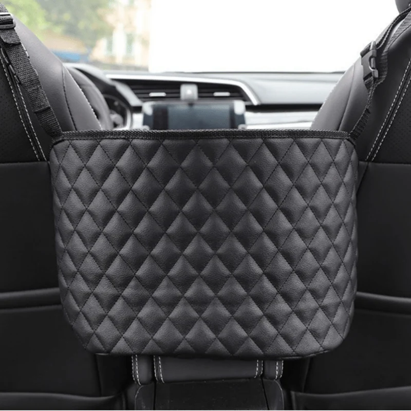 Auto-Aufbewahrungstasche, Handtaschenhalter, Autositz-Aufbewahrungsorganisator, Auto-Innenraum, Verstauen, Aufräumen, Auto-Mittel-Organizer, Halter, Tasche, Auto-Innenzubehör