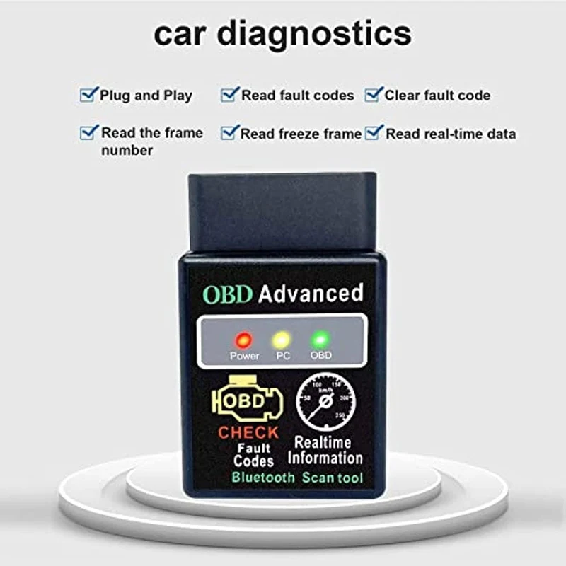 Erschließen Sie das verborgene Potenzial Ihres Autos: OBD2-Diagnosescanner mit Bluetooth-Scan-Tool-Adapter